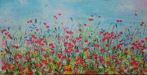 Your wild summer field by Fiona Roche