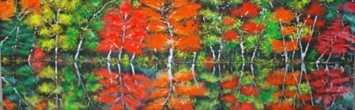 Autumnal reflectives by Fiona Roche