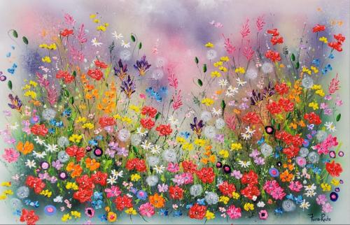 Free as the wildflowers by Fiona Roche