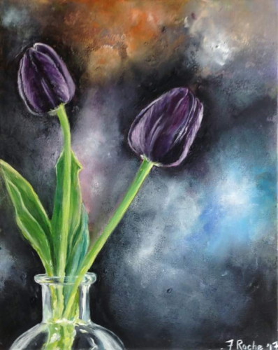 Black tulips 2